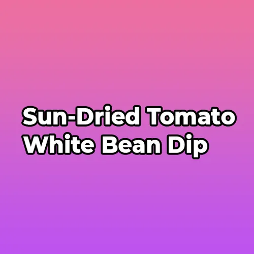 Sun-Dried Tomato White Bean Dip — иконка