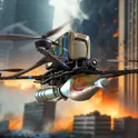 Реальный ФПВ Дрон Камикадзе Симулятор FPV Striker логотип