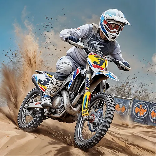 Motocross Dirt Bike Race 3D — иконка