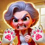 Angry Gran VS Naughty Cat Sim логотип