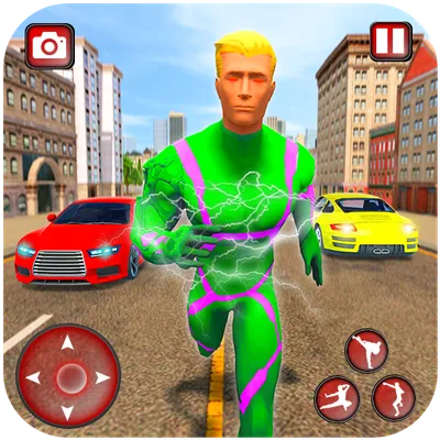 Grand Light speed Robot- Robot Speed Hero Game