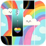 Rainbow Piano Tiles логотип