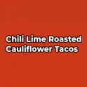 Chili Lime Roasted Cauliflower Tacos логотип