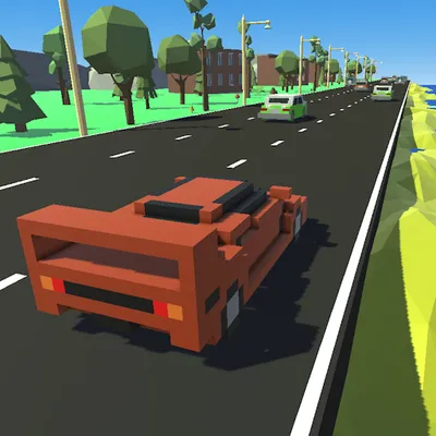 Highway Race: Voxel