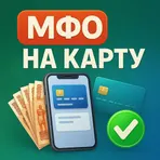 Микрозаймы онлайн - Деньги на карту логотип
