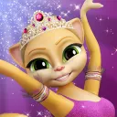 Эмма Балерина Говорящая Кошка логотип