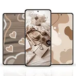 Brown Aesthetic Wallpaper логотип