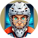 Amazing Hockey Goaltender / Хоккейный вратарь логотип