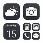 Dark Theme One логотип