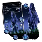 Angel Dark Night Theme Launcher логотип