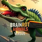 Brainrot Animals Versus логотип
