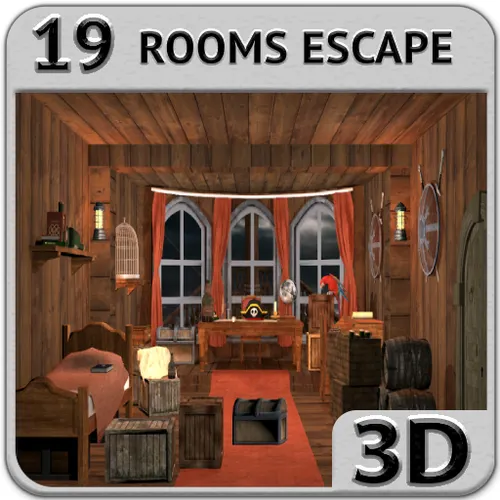 3D Escape Games-Puzzle Pirate 1 — иконка