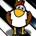 Rooster piano логотип