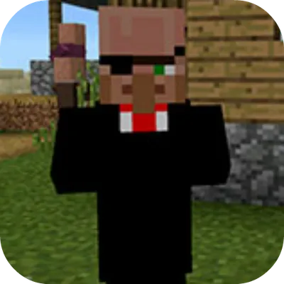 Mod Black Villager for MCPE