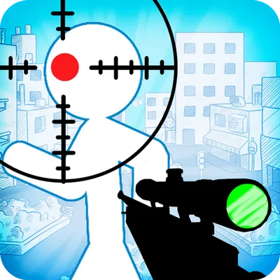 Stickman sniper : Tap to kill