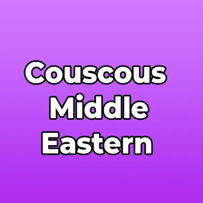 Couscous Middle Eastern