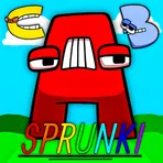 Sprunki Alphabet Lore логотип