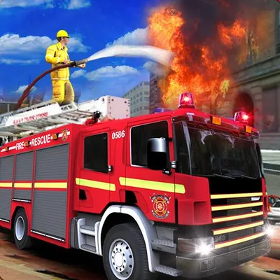 Real City Heroes Fire Fighter Games 