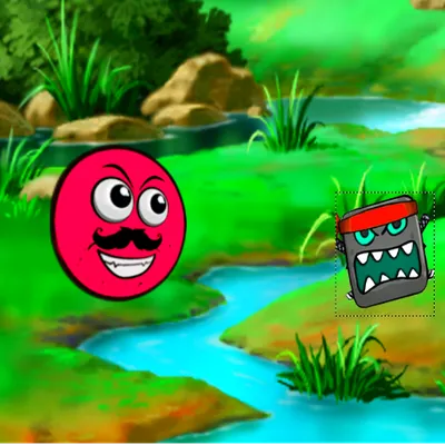 Red Ball Hero Jungle Story