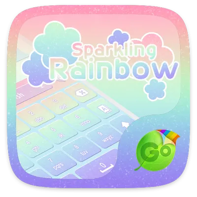 Sparkling Rainbow Keyboard