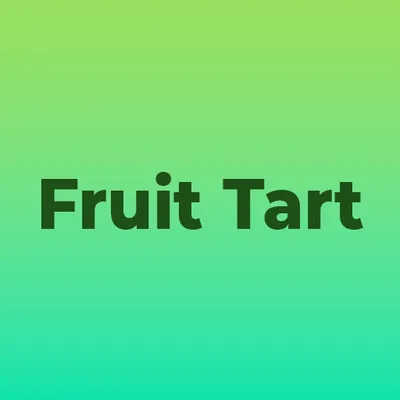 Fruit Tart