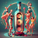 Бутылочка 18+ логотип