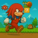 Super knuckles sonic логотип