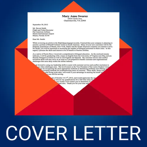 Cover Letter Maker for Resume CV Templates app PDF — иконка