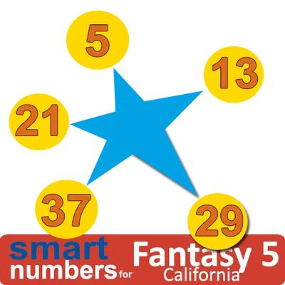 Smart numbers for Fantasy 5(California)