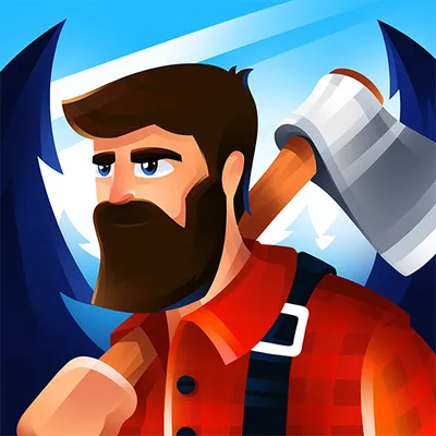 Crazy Lumberjack: симулятор дровосека АСМР игра