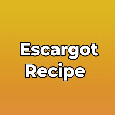 Escargot Recipe