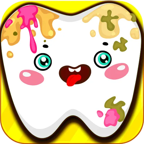 Смешные зубки! Развивающие игры для детей малышей — иконка