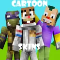 Cartoon skins for Minecraft MCPE логотип