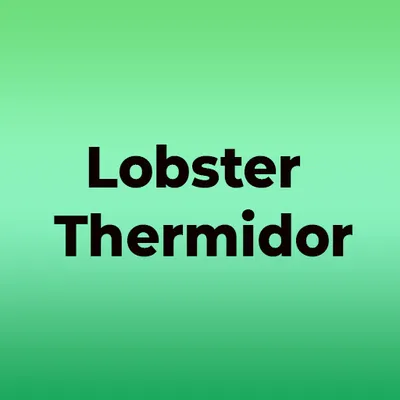 Lobster Thermidor