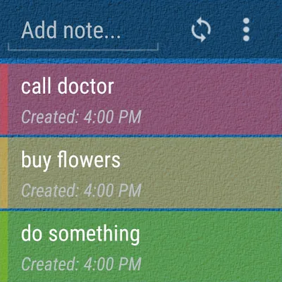 Notes Widget Reminder