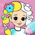 Like Nastya Coloring Book логотип