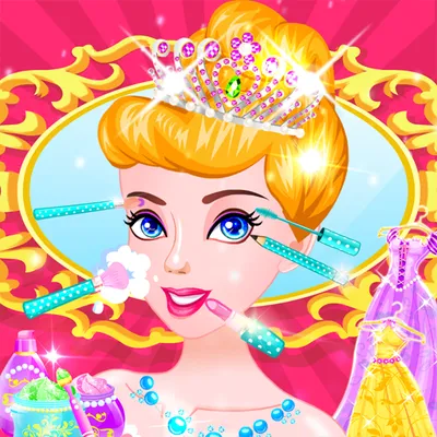 Princess Fashion Salon, Dress Up and Make-Up Game