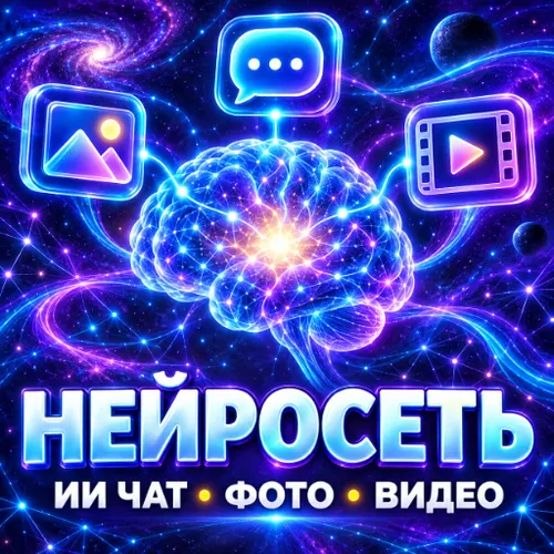 Нейросеть: ИИ чат, генерация изображений и видео — иконка