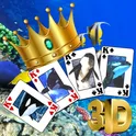 Клондайк под водой 3D. Пасьянс логотип