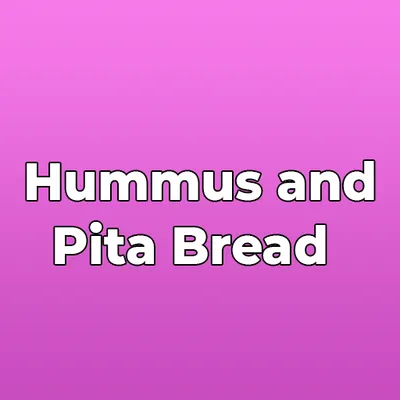 Hummus and Pita Bread