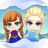 Match Color Games with Frozen Cartoon Puzzle Blitz логотип