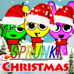 Sprunki Christmas Mod логотип