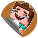 WAstickers для Minecraft (WAStickerApp) логотип
