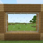 Мод Connected Glass Майнкрафта логотип