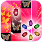 Pink Butterfly Piano Tiles логотип