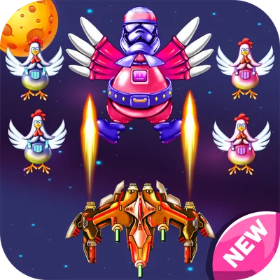  Galaxy Invaders - Chickens Mayhem