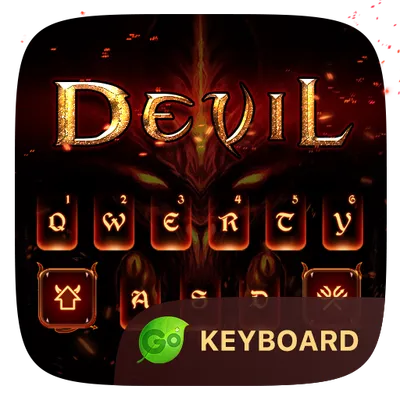 Devil Go Keyboard Theme