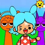 Sprunki Toca Boca Life логотип
