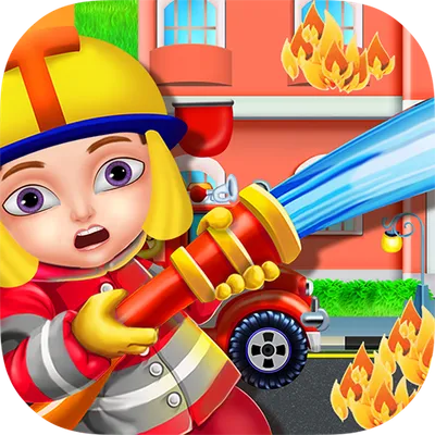 Firefighters Fire Rescue Kids - Fun Games for Kids