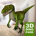 3D Dinosaur park simulator логотип